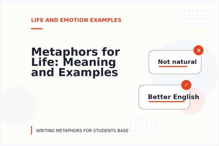 Metaphors for Life: Meaning and Examples