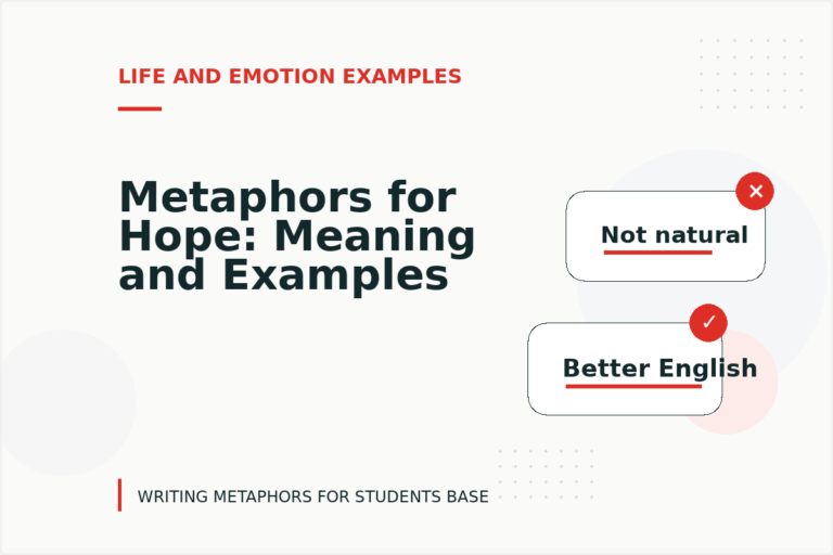 Metaphors for Hope: Meaning and Examples