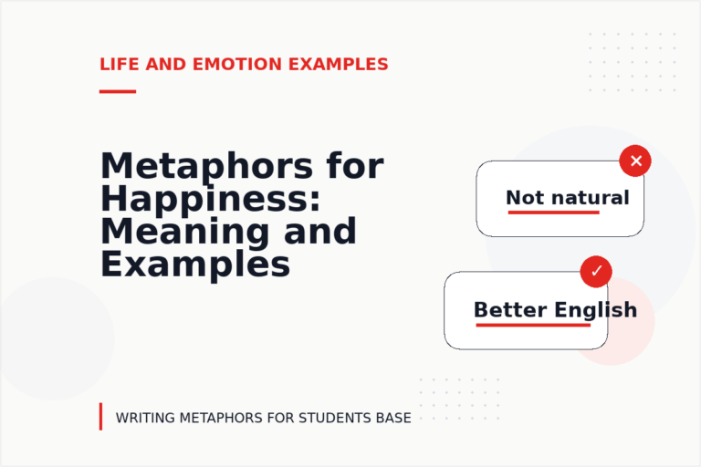Metaphors for Happiness: Meaning and Examples Metaphors for Happiness: Meaning and Examples