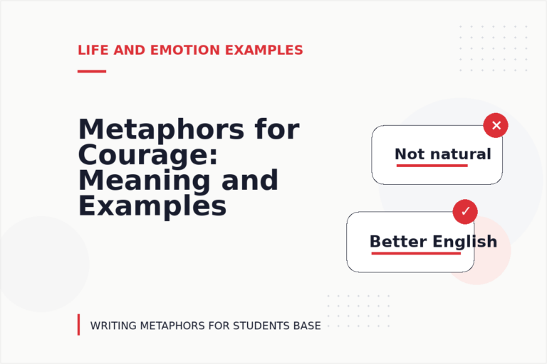 Metaphors for Courage: Meaning and Examples