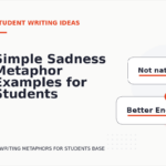 Simple Sadness Metaphor Examples for Students