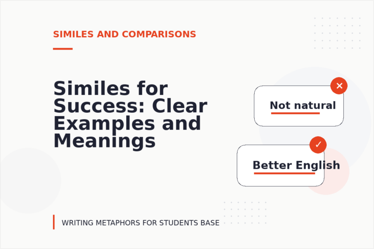 Similes for Success: Clear Examples and Meanings Similes for Success: Clear Examples and Meanings