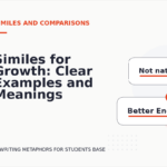 Similes for Growth: Clear Examples and Meanings