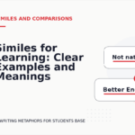 Similes for Learning: Clear Examples and Meanings