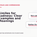 Similes for Sadness: Clear Examples and Meanings