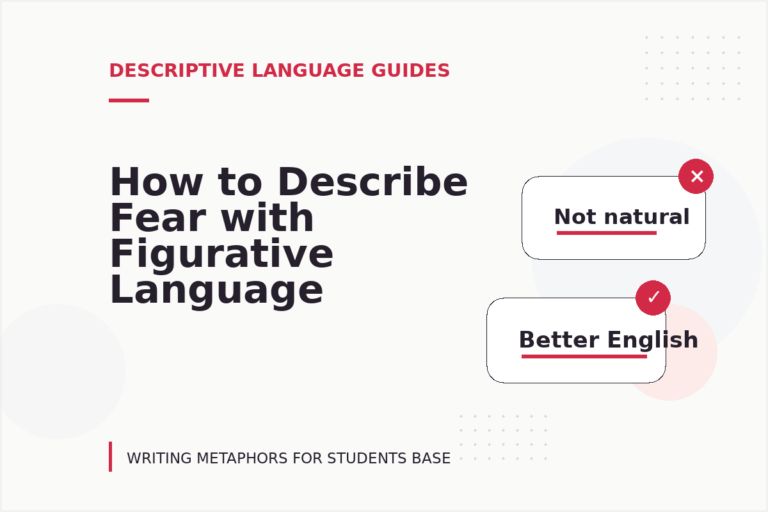 How to Describe Fear with Figurative Language How to Describe Fear with Figurative Language