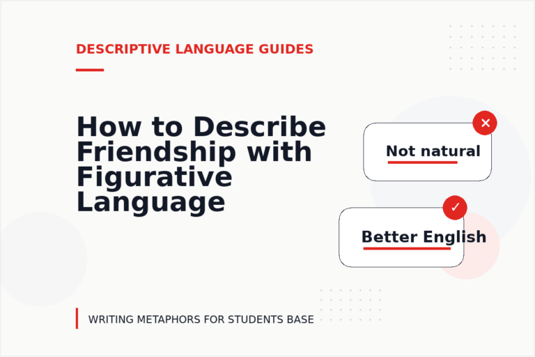 How to Describe Friendship with Figurative Language How to Describe Friendship with Figurative Language